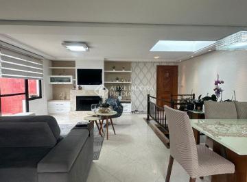 00 - SALA DE ESTAR E JANTAR · Cobertura duplex semimobiliada com 150 m² no Petropólis