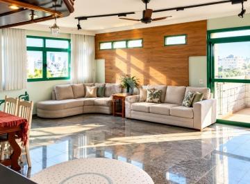 Apartamento · 300m² · 4 Quartos · 4 Vagas · Cobertura 440 m², 4 Dormitórios, 2 Suítes, Piscina, Churrasqueira e 4 Vagas no Embaré – Santos/SP