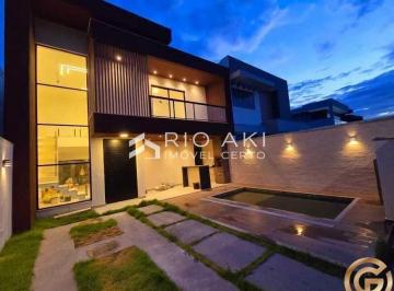 Casa · 250m² · 3 Quartos · Casa contemporânea de 3 Suítes no Condomínio Advanced, Vargem Pequena - RJ