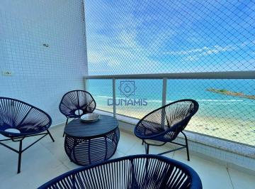 Apartamento · 164m² · 3 Quartos · 1 Vaga · Lindo apartamento a venda na praia das Pitangueiras - Frente total para o mar