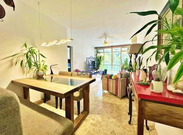 Apartamento · 96m² · 4 Quartos · 2 Vagas · Apartamento para alugar, 96 m² por R$ 4.600,20/mês - Praia das Pitangueiras - Guarujá/SP