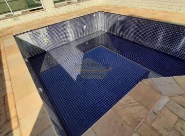Casa · 430m² · 4 Quartos · 3 Vagas · Locação Casa Triplex Reformada - Bairro Campo Grande, em Santos.