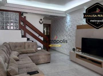 Sala · Sobrado à venda, 145 m² por R$ 905.000,00 - Assunção - São Bernardo do Campo/SP