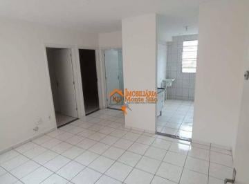 132b1b733c39ee0255a640c40086241bad2e8a2a · Apartamento com 2 dormitórios à venda, 46 m² por R$ 225.000,00 - Vila Alzira - Guarulhos/SP