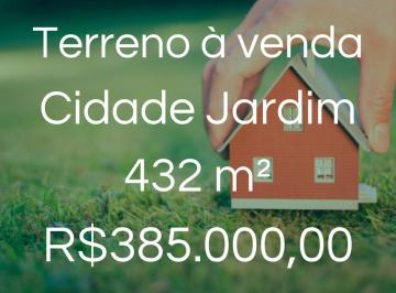 Terreno · 432m² · Terreno à venda, Bairro Cidade Jardim - Uberlândia/MG