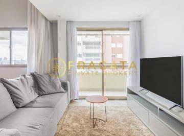 Apartamento · 100m² · 2 Quartos · 2 Vagas · Apartamento Duplex Decorado à Venda - 100 m², 2 Suítes, Alto Padrão no Brooklin- SP