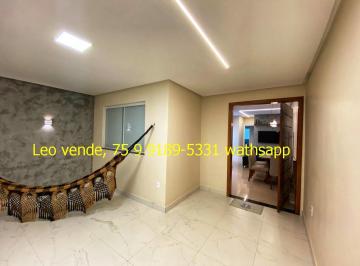 Casa de 2 quartos, Feira de Santana · Leo vende bairro Papagaio, 2\4 suíte, fino acabamento 
