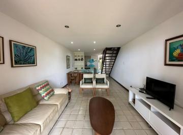 Sala de jantar iluminada | Borges Realty · Apartamento à venda no Solar dos Arcos, Praia do Forte - Frente ao mar, 2 dormitórios, 2 vagas