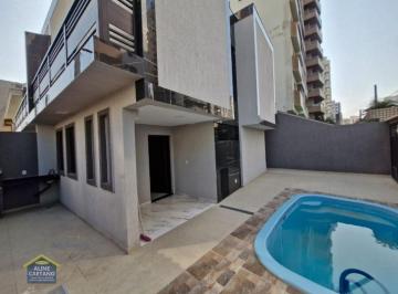Casa · 111m² · 3 Quartos · 2 Vagas · Sobrado na Tupi 3 dorms c/ piscina - 850 mil