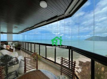 Sacada · Apartamento frente mar com 4 quartos (4 suítes), 2 vagas e lazer à venda em Jardim Astúrias, Guarujá