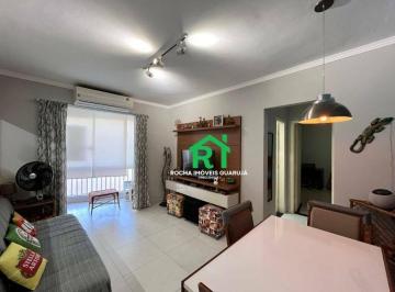 Sala · Apartamento com 1 quarto, 1 vaga à venda no Tombo, Guarujá