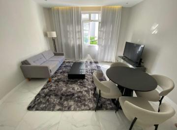 Apartamento · 98m² · 3 Quartos · LEME, QUADRA da PRAIA. Frente Av. Atlântica e fundos Rua Gustavo Sampaio.