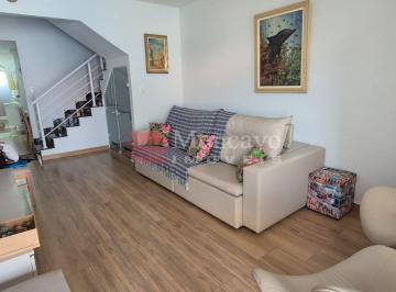 Casa · 108m² · 2 Quartos · 1 Vaga · Sobrado em condomínio com 2 quartos para venda no Jardim Britãnia, Caraguatatuba - SP.