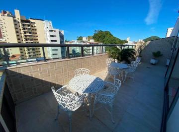 Apartamento · 220m² · 3 Quartos · 1 Vaga · Cobertura Beira Mar à Venda no Jardim Três Marias em Guarujá
