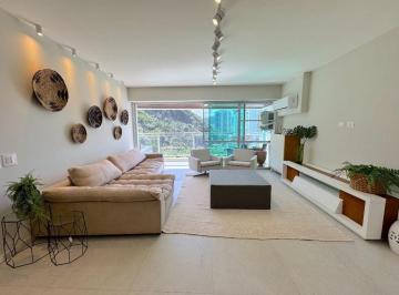 Apartamento · 161m² · 3 Quartos · 2 Vagas · Apartamento à venda no Morro do Maluf, Guarujá - Mobiliado, com piscina e churrasqueira