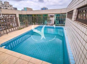 Casa · 319m² · 4 Quartos · Vende-se casa sobreposta alta com 4 suíres e piscina privativa em Santos SP, no bairro do Embaré