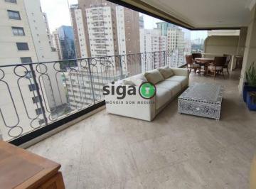 Apartamento · 512m² · 4 Quartos · 8 Vagas · Apto para locação com 512m², 4 suites, Semi mobiliado na Vila Nova Conceição, 8 vagas
