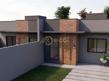 Casa · 53m² · 2 Quartos · 2 Vagas · Excelentes casas em construção em Campo Largo/PR - Jardim Itaqui