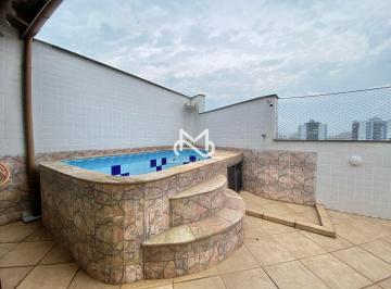 Apartamento · 160m² · 4 Quartos · 2 Vagas · Cobertura frente mar no Centro de Bertioga