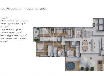 Apartamento · 368m² · 4 Quartos · 4 Vagas · Giardino à venda no bairro América em Joinville | 4 suítes | 368 m² | Entrega em 2026