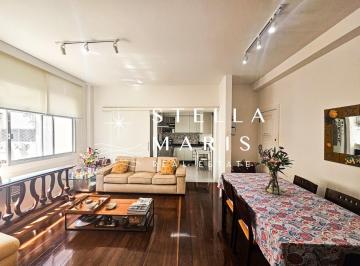 Foto 01 · Leblon, Apartamento à venda com ótima planta, iluminado em trecho Mão dupla da Timóteo da Costa.