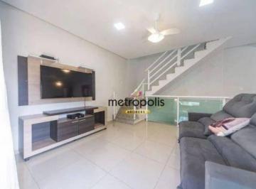 Sala · Sobrado à venda, 160 m² por R$ 651.000,00 - Vila Linda - Santo André/SP
