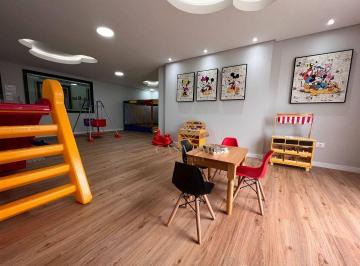 Brinquedoteca · Apartamento FRENTE MAR e MOBILIADO com 2 dormitórios à venda, 87 m² por R$ 855.000 - Maracanã - Prai