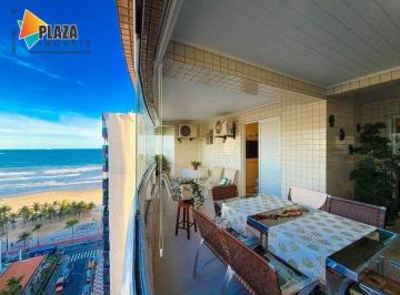 Apartamento · 196m² · 4 Quartos · 3 Vagas · Apartamento com 4 dormitórios à venda, 197 m² por R$ 2.300.000,00 - Canto do Forte - Praia Grande/SP