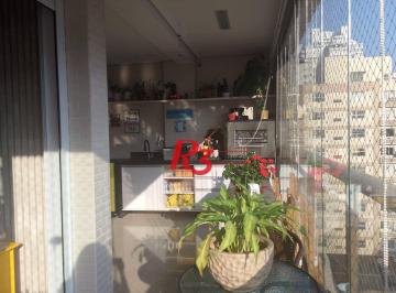 7461cf25348ce2bb2ca31c52d416546087bb7599 · Apartamento à venda, 128 m² por R$ 1.890.000,00 - Embaré - Santos/SP