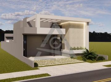casa em condominio · Casa à venda em Paulínia, Parque Brasil 500, com 3 suítes, com 201 m², Residencial Santorini