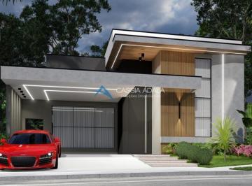 Casa · 185m² · 3 Quartos · 2 Vagas · Casa à venda em Paulínia, Parque Brasil 500, com 3 suítes, com 185 m², Residencial Royal Garden