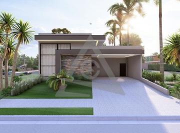 casa em condominio · Casa à venda em Paulínia, Parque Brasil 500, com 3 suítes, com 222 m², Residencial Santorini