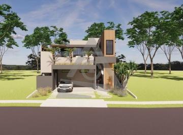 casa em condominio · Casa à venda em Paulínia, Parque Brasil 500, com 3 suítes, com 271 m², Residencial Santorini