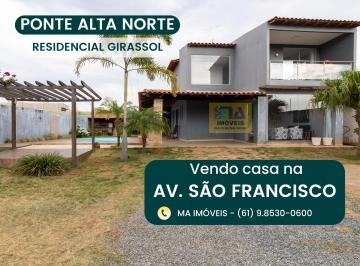 Casa de 5 quartos, Gama · Sobrado com 5 suítes na Avenida São Francisco (Residencial Girassol)