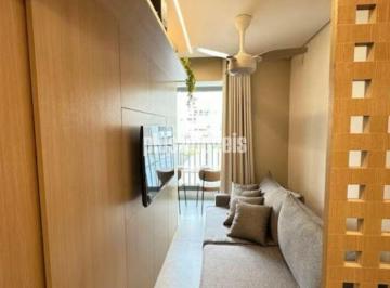 Apartamento · 38m² · 1 Quarto · Condomínio atmosfera Brooklin, apartamento mobiliado lazer total