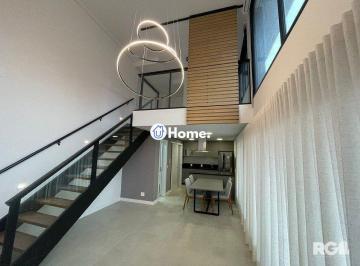 apartamento-pe-direito-alto-sofisticado · APARTAMENTO 1 DORMITÓRIO A VENDA DUPLEX, COM 2 VAGAS