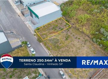 Comercial · 251m² · Terreno Comercial para construção de galpão, 250m², bairro Santa Claudina, Vinhedo-SP