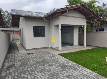 Casa · 64m² · 2 Quartos · 2 Vagas · Casa com 2 dormitórios à venda no bairro Araponguinhas em Timbó - SC