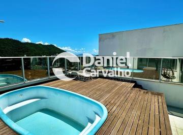 Apartamento · 203m² · 3 Quartos · 2 Vagas · Cobertura com vista mar e piscina privativa | Praia de Palmas, SC