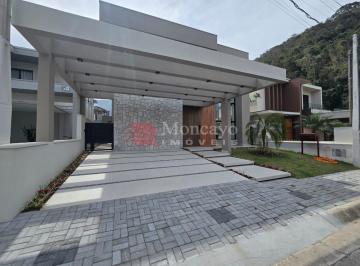 Casa · 347m² · 5 Quartos · 4 Vagas · Sobrado de alto padrão em condomínio à venda no Costa Nova, Caraguatatuba.