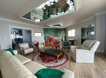 ba8c565b4271a123e648a9bc1d0290349041e7aa · Apartamento com 3 dormitórios à venda, 185 m² por R$ 2.350.000,00 - Aparecida - Santos/SP
