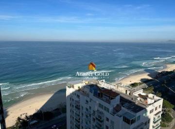 Vista mar · Apartamento com 4 quartos duas suítes à venda - Barra da Tijuca - Rio de Janeiro/RJ