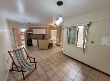 Apartamento · 58m² · 1 Quarto · 1 Vaga · Apartamento a venda com 01 dormitório, sala, com sacada fechada, cozinha, área de serviço com churra