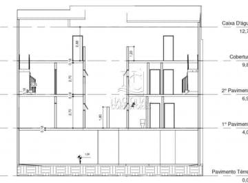Apartamento · 178m² · 3 Quartos · 3 Vagas · Cobertura com 3 dormitórios à venda, 178 m² por R$ 1.050.000 - Campestre - Santo