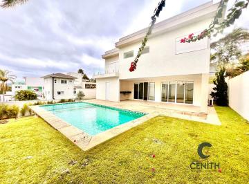 Casa · 333m² · 4 Quartos · 4 Vagas · Casa Nova Clean & Moderna com 04 suítes e 333m2 no Condomínio Golf Village