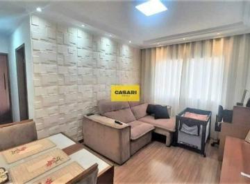 Apartamento · 60m² · 2 Quartos · 1 Vaga · Apartamento no Taboão em São Bernardo - 60 m², próximo ao Carrefour