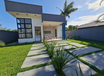 Casa · 123m² · 3 Quartos · 3 Vagas · Casa em Alvenaria com Uma Linda Piscina no Balneário Itamar!