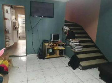 Sala de estar · Sobrado à venda, 92 m² por R$ 477.000,00 - Jardim - Santo André/SP