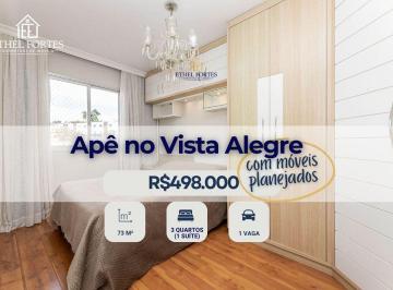 Apartamento de 3 quartos, Curitiba · APARTAMENTO NO VISTA ALEGRE - 3 QUARTOS (1 SUÍTE), 73M²
