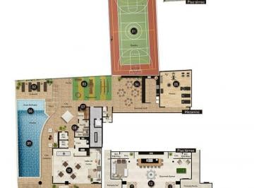 Pavimento lazer · Apartamento em Itapuã Vila Velha ES